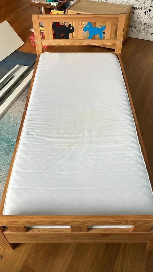 Ikea Kritter, Huis en Inrichting, Slaapkamer | Bedden, Gebruikt, Eenpersoons, 70 cm of minder, Overige maten, Hout