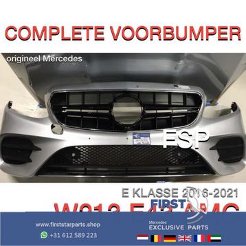 W213 S213 E43 E53 AMG VOORBUMPER + GT GRIL ZILVERGRIJS Merce beschikbaar voor biedingen