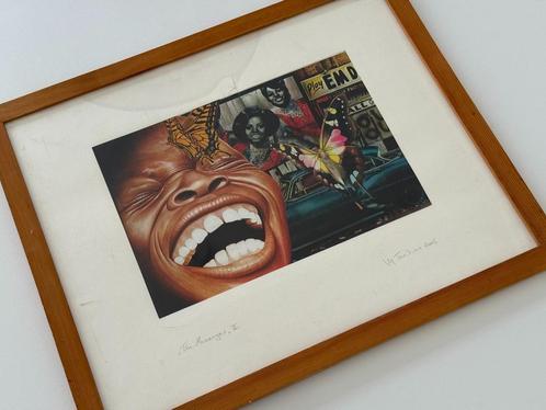 Originele Collage Wim Taciturn "The Messengers", Antiek en Kunst, Kunst | Overige Kunst, Ophalen of Verzenden