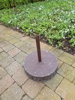 Oud klein betonnen voetje voor parasol, ideaal als deurstop, Antiek en Kunst, Ophalen of Verzenden