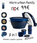 Tupperware micro urban family + potjes, Huis en Inrichting, Keuken | Tupperware, Ophalen of Verzenden, Nieuw