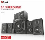 Trust Vigor 5.1 Surround speakers voor PC, Ophalen of Verzenden, Gebruikt, Audiokanaal 5.1, TRUST