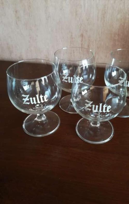 3 Zulte glazen, Verzamelen, Biermerken, Nieuw, Glas of Glazen, Overige merken, Ophalen of Verzenden