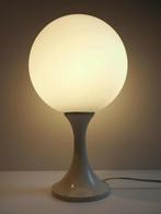 Space Age tafellamp, conische lamp, 1970s, Huis en Inrichting, Lampen | Lampenkappen, Space Age, Gebruikt, 25 tot 50 cm, Wit