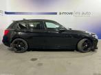 BMW 1 Serie 118 D BOITE AUTO | PACK M | CUIR | CAM DE REC., Auto's, BMW, Automaat, 1 Reeks, 4 cilinders, Zwart