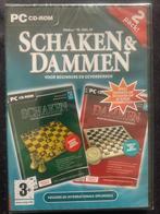 PC CD-rom Schaken & Dammen, Ophalen, Overige genres, 1 speler, Nieuw