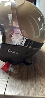 Vespa helm, Fietsen en Brommers, Brommerhelmen, Ophalen, Zo goed als nieuw, Large, Vespa