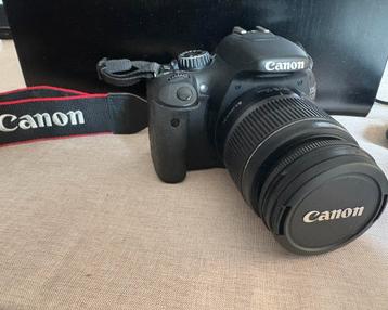 EOS 550D Digital SLR camera + 2 lenzen - ALS NIEUW beschikbaar voor biedingen
