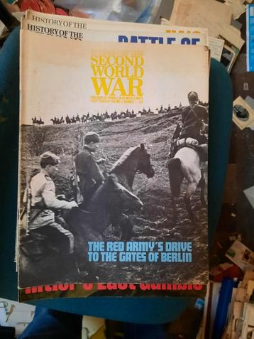 60-tal tijdschriften History of Second World War - Purnell beschikbaar voor biedingen