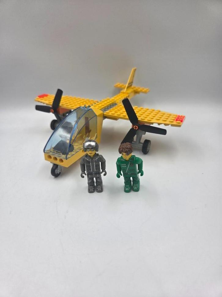 Lego Jack Stone 4617 Dual Turbo Prop, Kinderen en Baby's, Speelgoed | Duplo en Lego, Zo goed als nieuw, Lego, Complete set, Ophalen of Verzenden