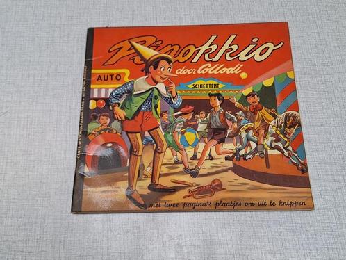 Collodi Pinokkio - Leesboekje Brepols 1960, Livres, Livres pour enfants | Jeunesse | Moins de 10 ans, Utilisé, Contes (de fées)