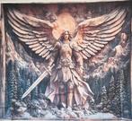 Mooie grote vlag - 150cm x 130cm - Aardsengel Michael, Verzamelen, Ophalen of Verzenden, Nieuw, Christendom | Katholiek