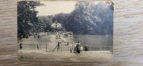 Carte postale - Ter Kameren Bos - 1922 - LE lac et le chalet, Timbres & Monnaies, Timbres | Europe | Belgique, Affranchi, Autre