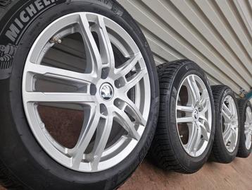 17 inch Skoda Octavia Superb Yeti Kamiq Velgen winterbanden  beschikbaar voor biedingen