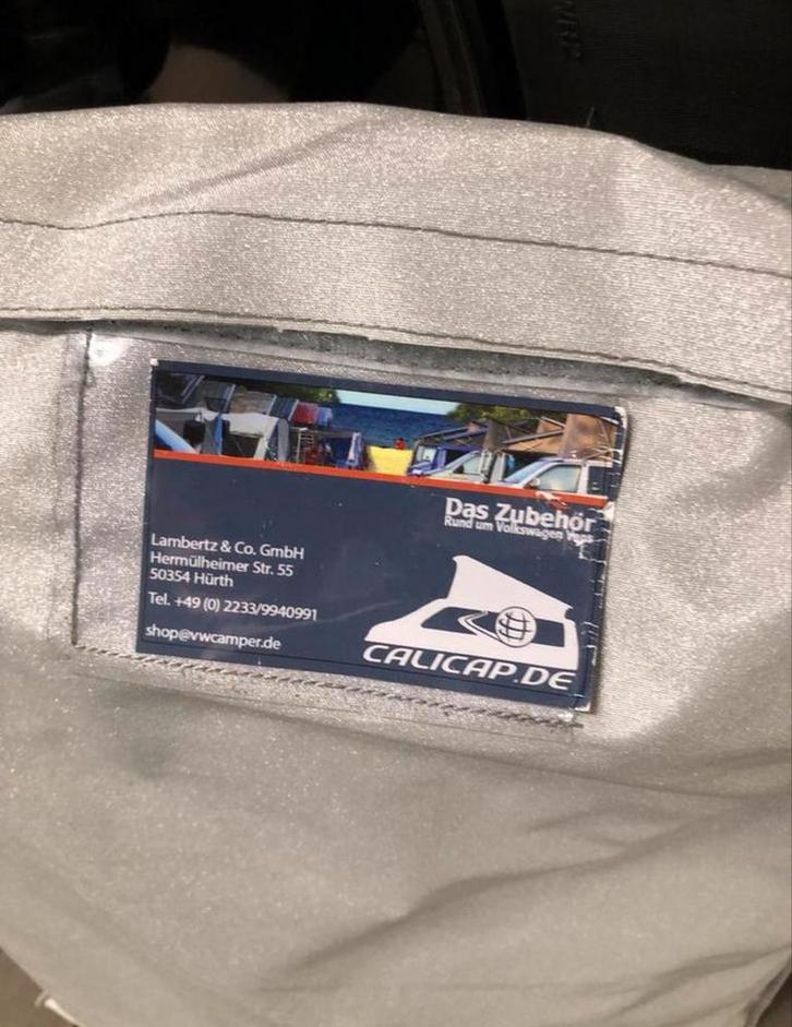 Calicap Hefdakmuts voor Vw California Ocean, coast beach, Caravans en Kamperen, Mobilhome-accessoires, Ophalen