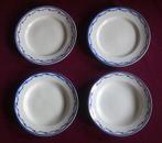 4 Assiettes en porcelaine de Tournai, Envoi