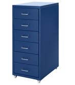 Gratis: 2x GEBUTST Ikea Helmer blauw ladekastje, Maison & Meubles, Armoires | Commodes, 25 à 50 cm, 5 tiroirs ou plus, Moins de 50 cm