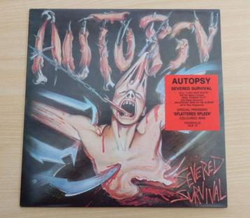 Autopsy - Severed Survival Red Vinyl 1989 beschikbaar voor biedingen