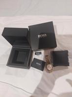Nieuwe Hugo Boss horloge, goudkleurig, in geschenkverpakking, Handtassen en Accessoires, Horloges | Heren, Ophalen, Nieuw