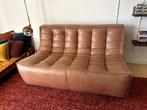 Ethnicraft N701 bank 2-zits old saddle, Ophalen, Design, Tweepersoons, Zo goed als nieuw