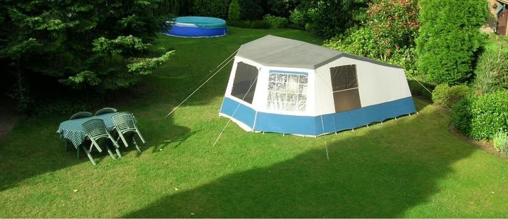 Bungalowtent Cabanon, Caravans en Kamperen, Tenten, tot en met 3, Gebruikt, Ophalen