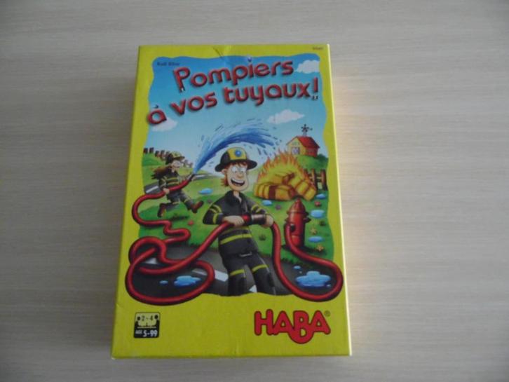 BRANDWEERMANNEN NAAR JE PIJPEN HABA, Kinderen en Baby's, Speelgoed | Educatief en Creatief, Zo goed als nieuw, Ophalen of Verzenden