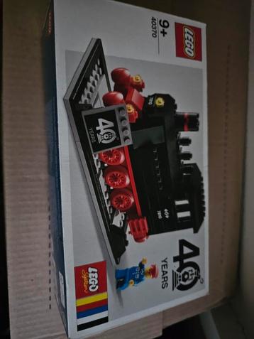 Lego 4370 40dte verjaardag trein misb