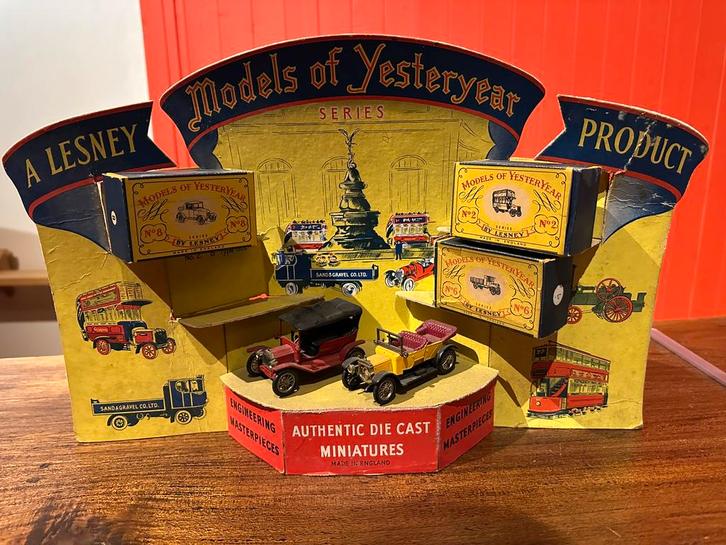 Ancien présentoir Matchbox - Lesney, Hobby & Loisirs créatifs, Voitures miniatures | 1:87, Utilisé, Voiture, Lesney, Enlèvement ou Envoi