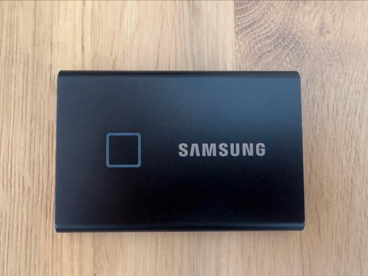 Samsung T7 Touch 2TB, Computers en Software, Harde schijven, Zo goed als nieuw, Console, SSD, USB, Ophalen of Verzenden
