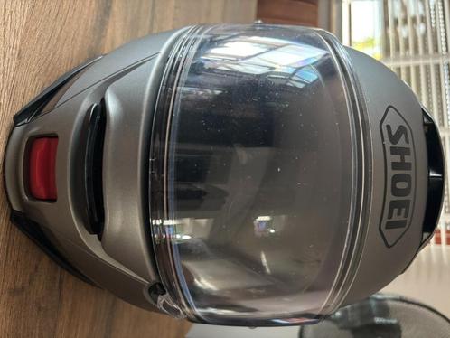 Shoie Neotec 2 Gris foncé mat  (M) + intercom SRL 2, Motoren, Kleding | Motorhelmen, Dames, Systeemhelm, M, Shoei, Tweedehands