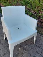 6 tuinstoelen box wit, Tuin en Terras, Tuinstoelen, Ophalen, Zo goed als nieuw