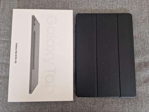 Samsung Tab S9 FE+ (Wi-Fi + 5G, 128 GB), Computers en Software, Android Tablets, Zo goed als nieuw, Wi-Fi, 128 GB, Uitbreidbaar geheugen