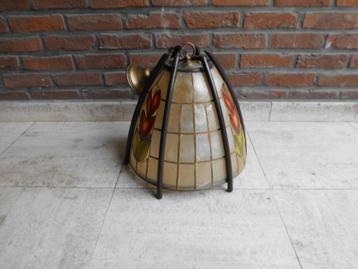 Vintage luster met Cadiz schelpen beschikbaar voor biedingen