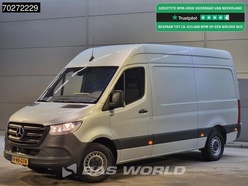 Mercedes Sprinter 319 CDI Automaat L2H2 3,5t Trekhaak 190pk, Auto's, Bestelwagens en Lichte vracht, Bedrijf, Te koop, Achteruitrijcamera