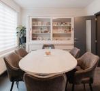 Ronde/ovale tafel, Ophalen, 100 tot 150 cm, 150 tot 200 cm, Zo goed als nieuw