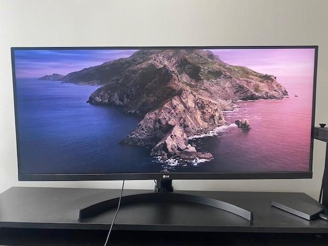 LG 34WN750 - UltraWide Monitor (34 inch), Informatique & Logiciels, Moniteurs, Neuf, 61 à 100 Hz, DisplayPort, HDMI, USB-C, Haut-parleurs intégrés