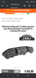 Harley davidson cockpit tassen, Motoren, Accessoires | Koffers en Tassen, Ophalen of Verzenden