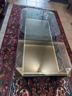 Table basse Belgochrom en métal doré 23 carats - vintage, Maison & Meubles, 100 à 150 cm, Moins de 50 cm, Hollywood Regency Style