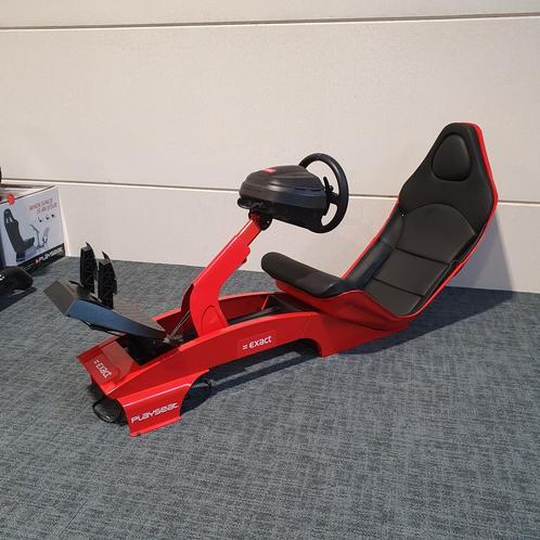 Playseat F1 rood + Thrustmaster T300 RS, Games en Spelcomputers, Games | Sony PlayStation 5, Refurbished, Ophalen