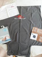 Nieuwe Donsovertrek + hoeslaken voor wieg of park, Ophalen of Verzenden, Nieuw