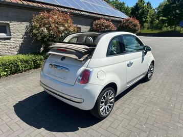 Fiat 500C 1.2 Lounge Cabrio, Cuir, Euro 5, Achat, Cabriolet