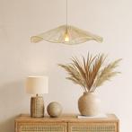 NIEUW – Japandi hanglamp Light & Living ‘Rafa’ – Ø 50 cm, Ophalen, Japandi, 50 tot 75 cm, Nieuw