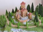 échelle Kibri N burg Branzoll sur diorama, Hobby & Loisirs créatifs, Trains miniatures | Échelle N, Enlèvement ou Envoi