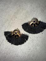 Boucles d’oreilles H&M doré/noir, Handtassen en Accessoires, Oorbellen, Ophalen of Verzenden, Zo goed als nieuw, Zwart