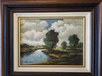 Schilderij 'landschap' van Herman Verlinden, Ophalen