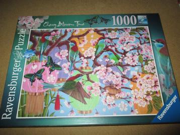 puzzel cherry blossom time merk Ravensburger nieuw beschikbaar voor biedingen