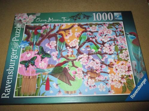 puzzel cherry blossom time merk Ravensburger nieuw, Hobby en Vrije tijd, Denksport en Puzzels, Nieuw, Legpuzzel, 500 t/m 1500 stukjes