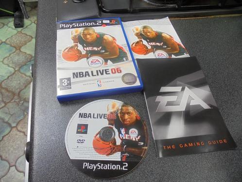 Playstation 2 NBA live 06 (orig-compleet), Consoles de jeu & Jeux vidéo, Jeux | Sony PlayStation 2, Utilisé, Sport, 2 joueurs