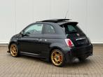 ✅ Abarth 500 1.4 T-JET GARANTIE Pano Alcantara Sterrenhemel, Auto's, Abarth, Voorwielaandrijving, Zwart, 4 cilinders, https://public.car-pass.be/vhr/ef3322ba-ca41-45df-aa2f-f8e1630a6119