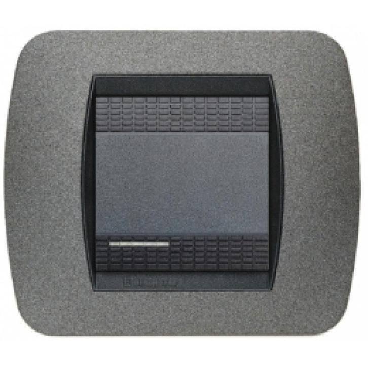 BTicino Living International afdekplaatjes 'grafiet' (GF), Doe-het-zelf en Bouw, Elektriciteit en Kabels, Zo goed als nieuw, Schakelaar